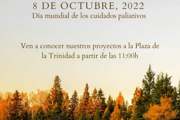 8 de Octubre: Celebración Día Mundial de los Cuidados Paliativos