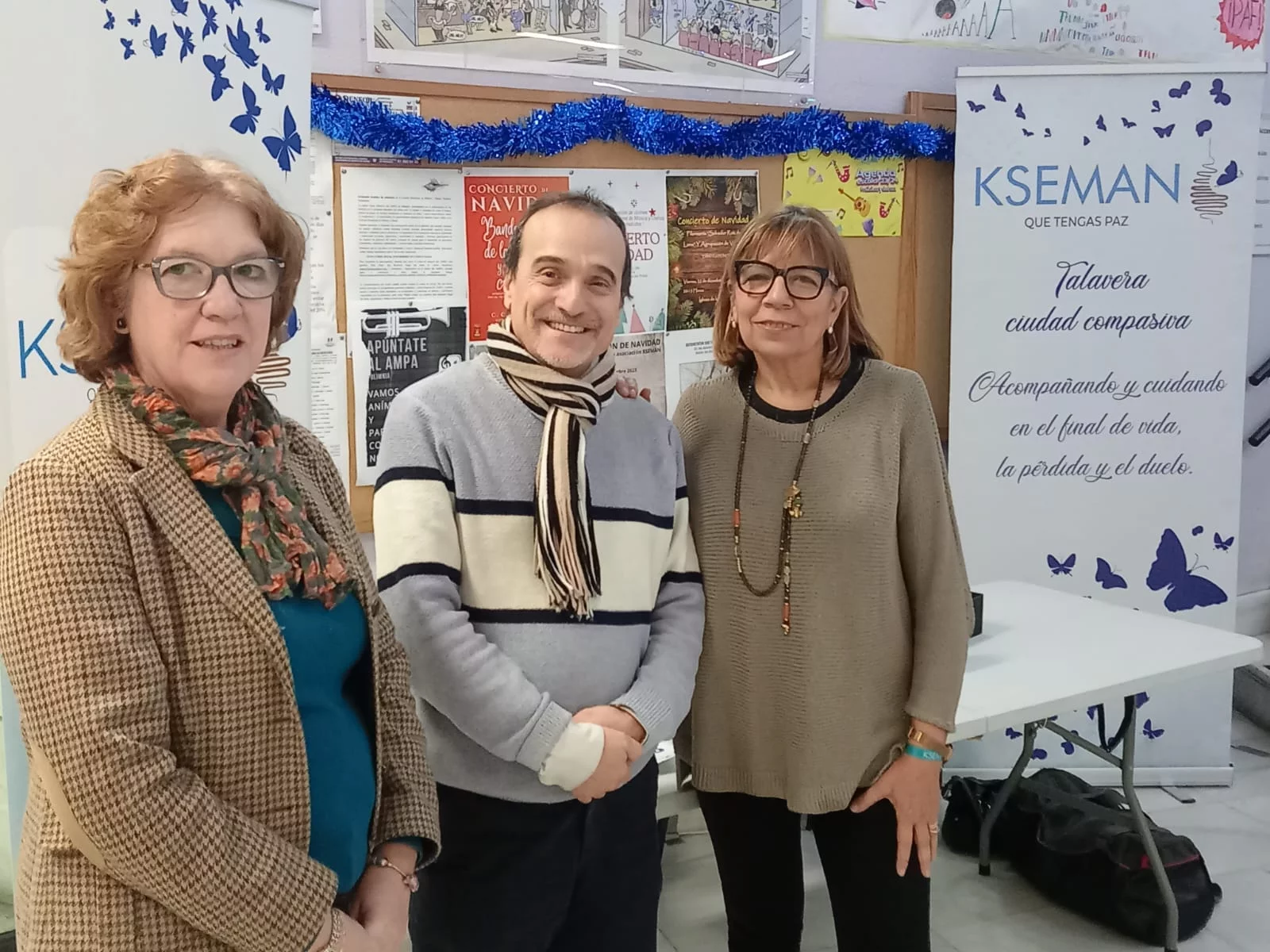 Agradecimientos a la Escuela de Música y Danza de Talavera de la Reina