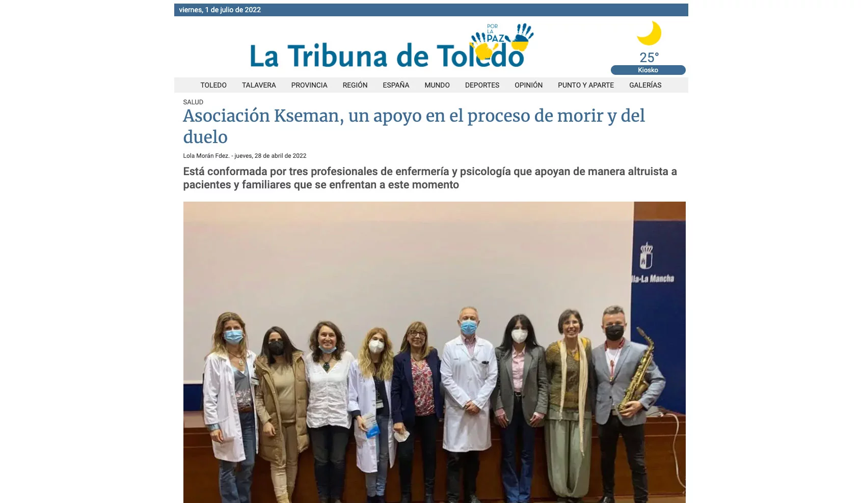 Kseman en la Tribuna de Toledo
