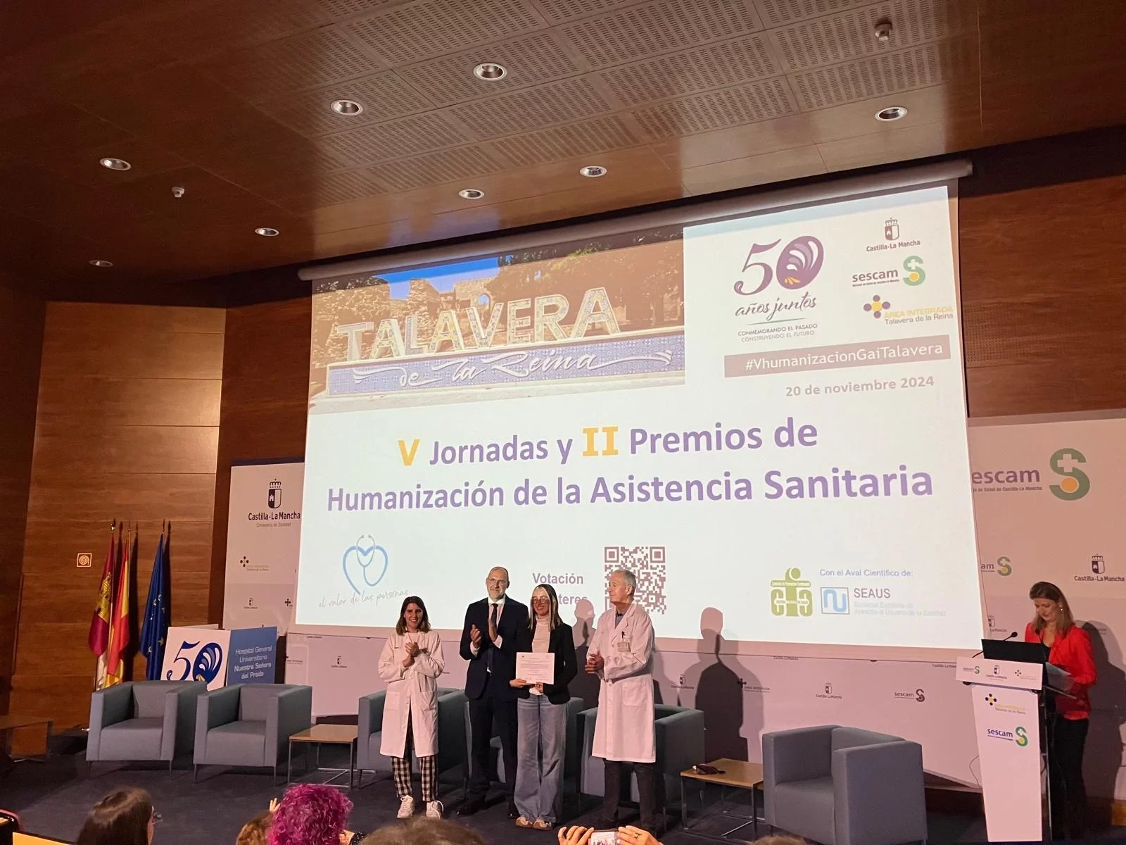 Kseman en las V Jornadas y II Premios de Humanización de la Asistencia Sanitaria