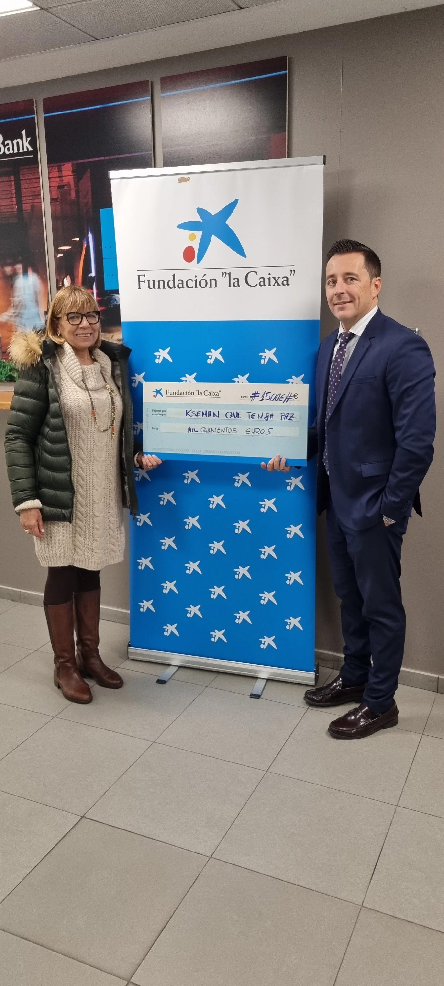 KSEMAN recibe una donación de Fundación «La Caixa»