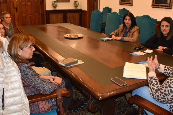 Reunión en el Ayuntamiento de Talavera de la Reina